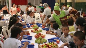 Durante el primer semestre de 2026 se distribuyeron 33.000 kilogramos de frutas.