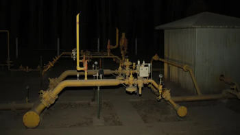 La planta de gas de Camuzzi, nuevamente el blanco de los delincunetes. Foto archivo LMC La planta de gas de Camuzzi, nuevamente el blanco de los delincunetes. Foto archivo LMC