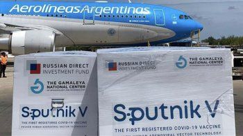 llegaron mas dosis de la sputnik v y de la vacuna china