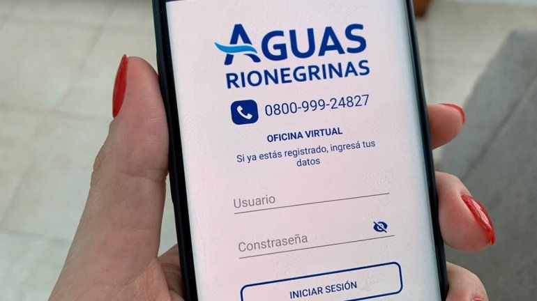 Aguas Rionegrinas creó una App para abonar facturas