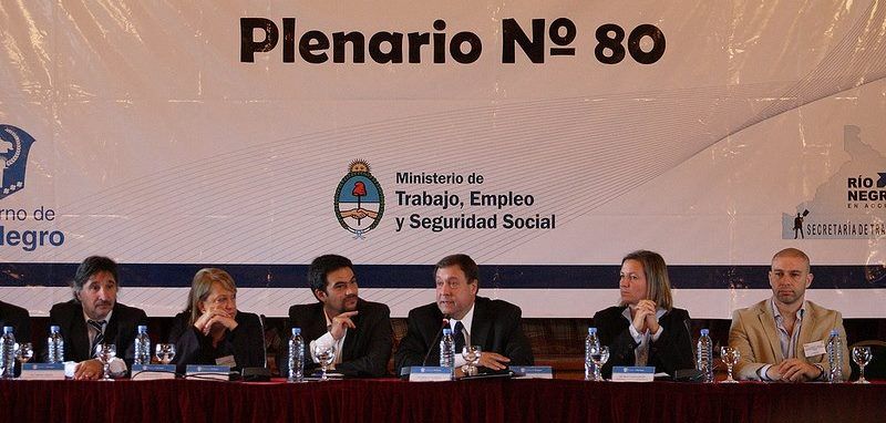 Se inauguró la reunión plenaria del Ministerio de Trabajo de Nación
