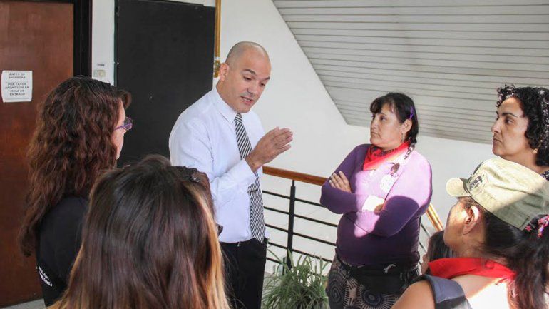 Las mujeres hablaron con el juez Márquez Gauna