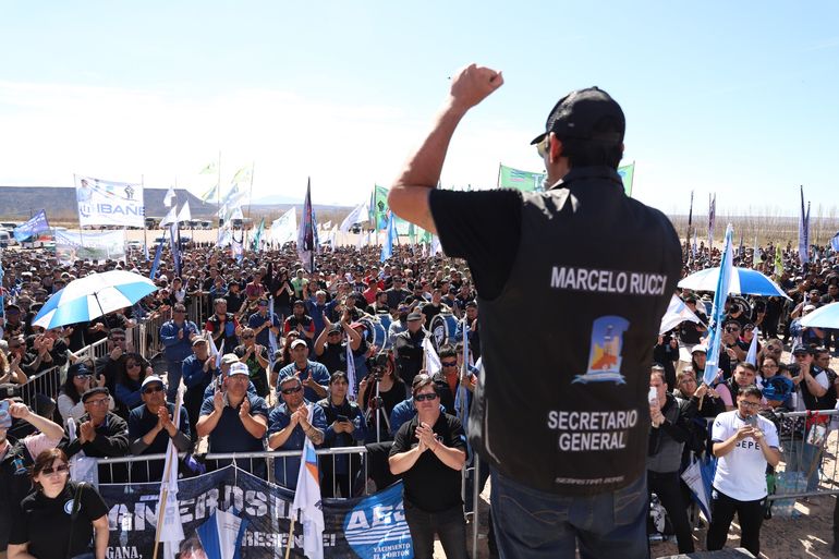 Marcelo Rucci lanzó una batería de críticas por el comando antibloqueo que pretende implementar Nación en Vaca Muerta.