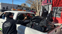 El decomiso y clausura de la carnicería de Cipolletti tuvo lugar esta mañana. 