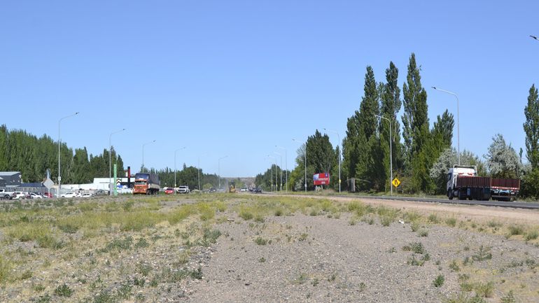 El principal desarrollo productivo estará situado sobre ruta 22 y 151, en la zona del tercer puente al norte de la ciudad.