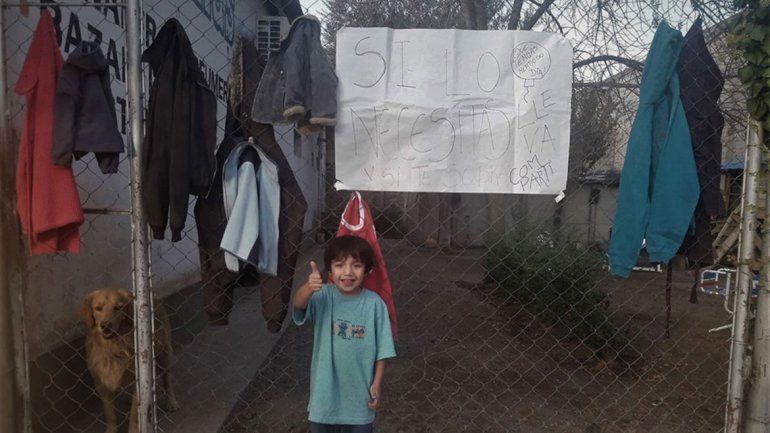El gesto solidario cipoleño que se volvió viral
