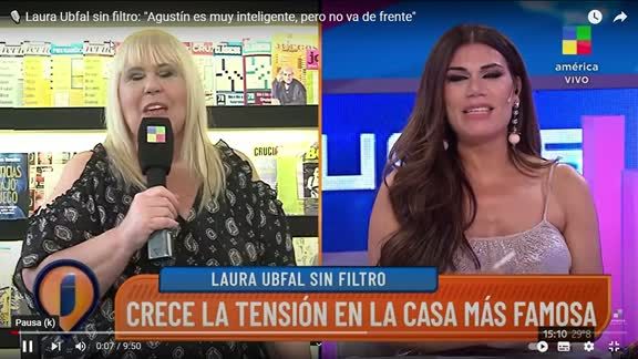 Flor de La V y Laura Ubfal se enfrentaron en Intrusos por el manejo del programa.