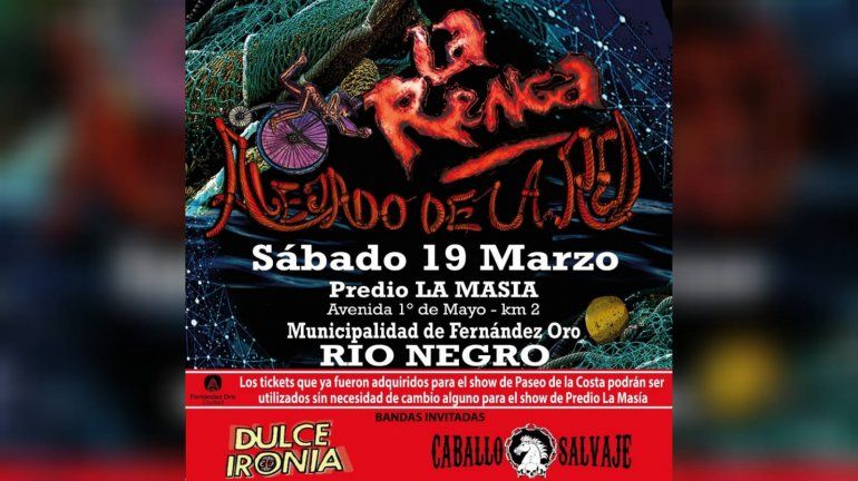 Estalló la polémica entre bandas locales a dos días del recital de La Renga