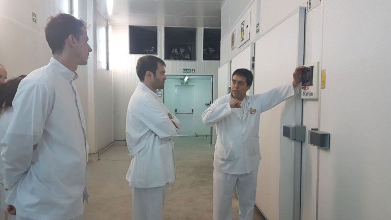 El intendente Lavín destacó el acuerdo y visitó la nueva planta.