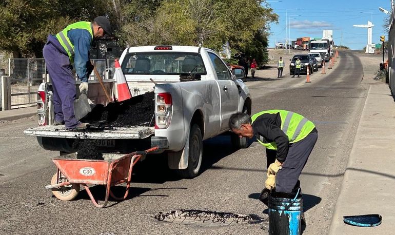 Los trabajos fueron realizados por el Municipio de Catriel. Foto: Gentileza.