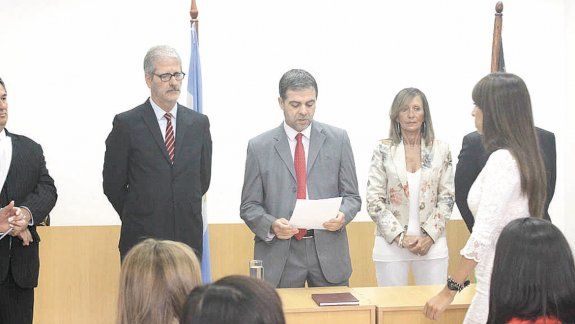 El presidente del STJ, Ricardo Apcarián, destacó ayer el proyecto.