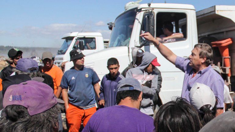 Los recicladores esta semana reclamaron por sus fuentes laborales.