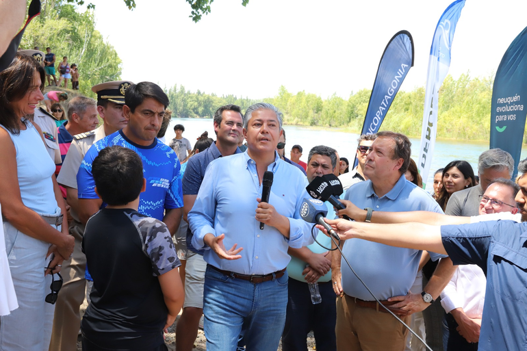 Dos provincias unidas por el Deporte. Foto Claudio Espinoza.