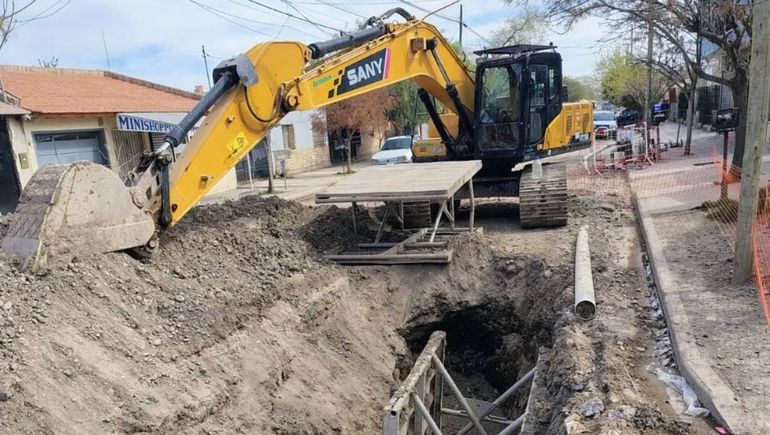 La ejecución de la obra tiene un avance del 70%. 