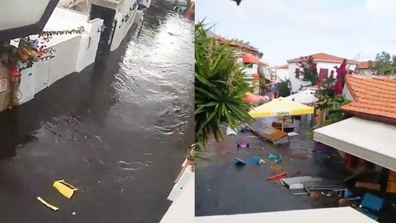 Los dramáticos videos del tsunami en Turquía