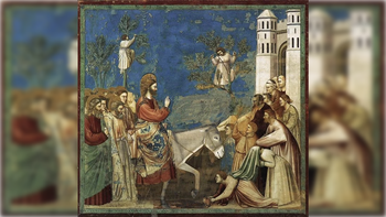El Domingo de Ramos es una jornada única dentro de la tradición cristiana. Foto:&nbsp;Entrada triunfal de Jesús en Jerusalén, pintada por Giotto.