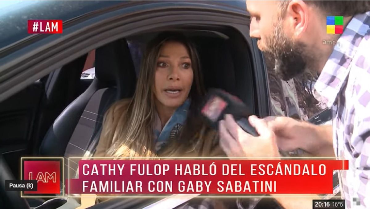 Fulop habló de su relación con Gabriela Sabatini