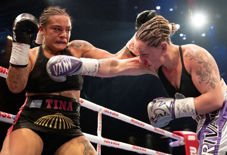 Abril La Tina Vidal perdió en las tarjetas en un fallo muy polémico.