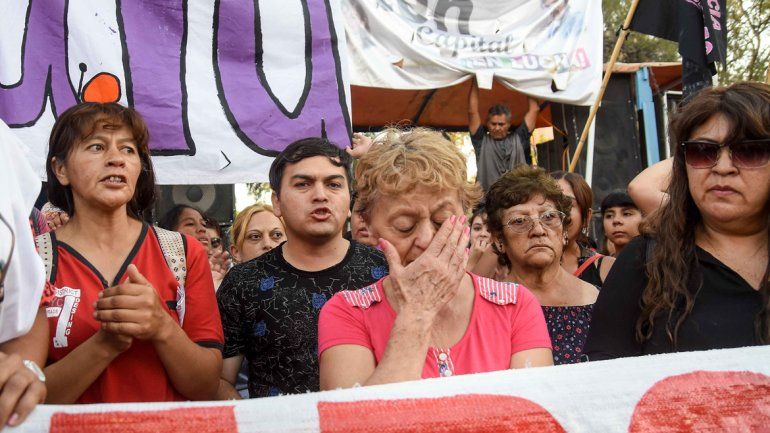 Marcha por el femicidio de Karina y Valentina en Neuquén