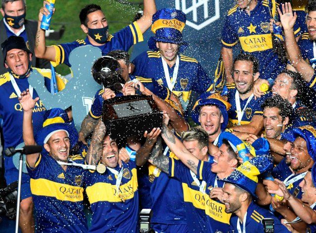 Boca festeja su título número 70.
