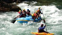 Rafting en el río Manso, cerca de El Bolsón (imagen de archivo).