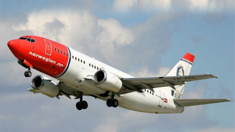Llega hoy a Neuquén el primer vuelo de Norwegian