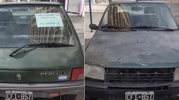 El auto del joven estudiante de Ingeniería que fue robado en la UNCo.