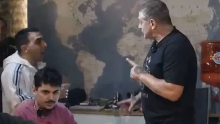 El Turco García mostró sin censuras el video que se agarró a piñas
