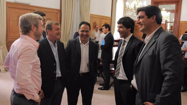 El intendente viajó acompañado del Diputado Sergio Wisky y el secretario de Gobierno Diego Vazquez