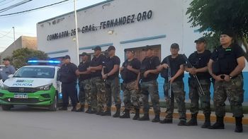 inseguridad: el coer se suma al patrullaje de las calles de fernandez oro