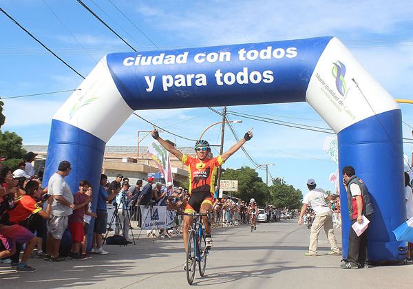 Saldaño se impuso en la etapa y al peligro