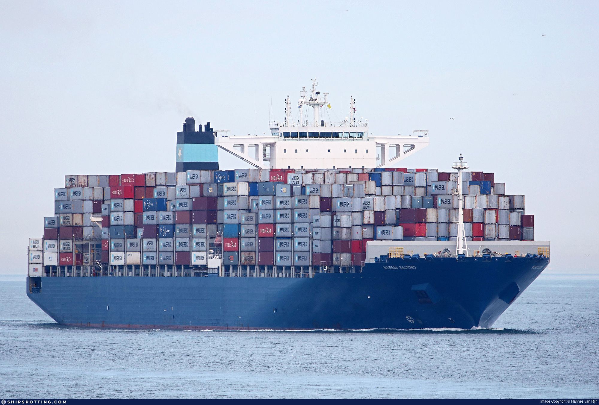 Confirmaron oficilamente que la fecha probable de llegada del Maersk Sartoro a China sería el 17 de febrero.