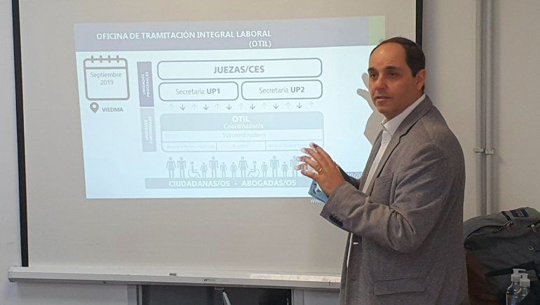 La Cámara Laboral de Cipolletti inició su transición al modelo de oficinas judiciales