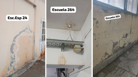 El gremio Unter salió al cruce con la Provincia por el estado de los edificios escolares en Cipolletti.