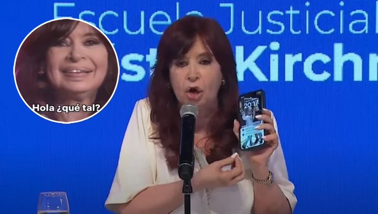Cristina Fernández de Kirchner se sumó a TikTok y ya publicó cinco videos.