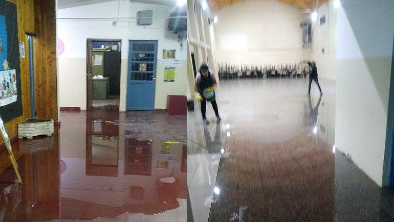 Suspendieron las clases en Cipolletti por la tormenta