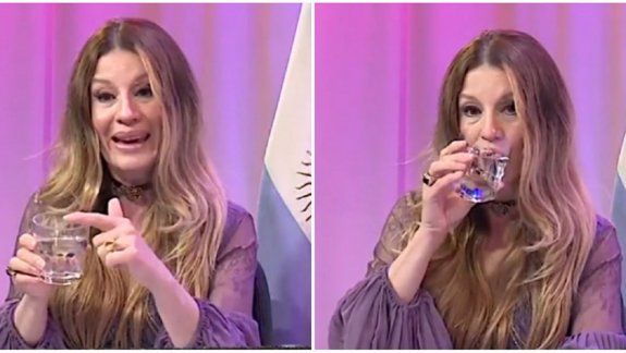 Gisela Barreto: con un vaso de agua explicó los peligros del sexo anal