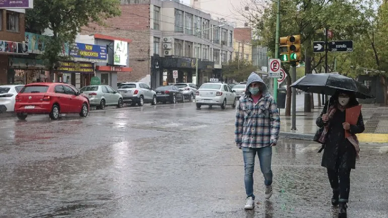 El pronóstico anticipó la llegada de lluvias en la región.