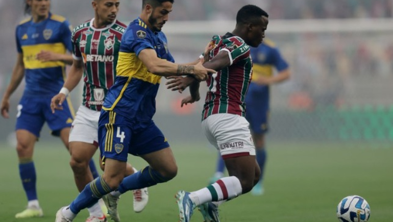 Fluminense y Boca empatan sin goles en el Maracaná de Río de Janeiro ante una multitud.&nbsp;
