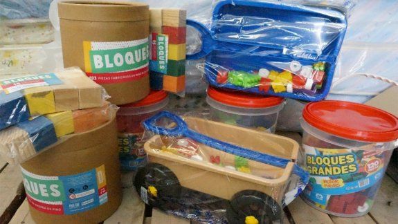 Llegan juguetes para centros de primera infancia