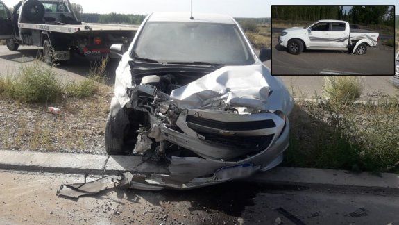 Creyó que seguía la Autovía y se salvó al evitar un choque frontal 