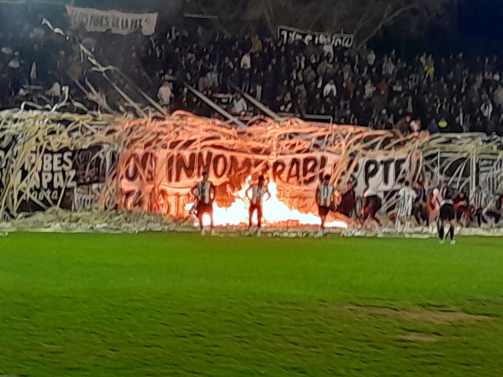 Insólito y peligroso incendio en el partido de Cipolletti