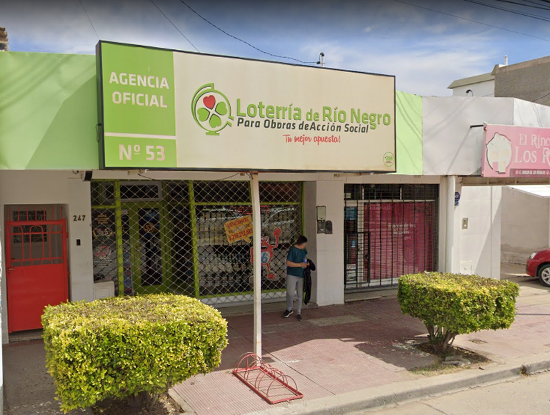 La Agencia de la "suerte" en Allen. (Foto: captura Google Maps) La Agencia de la "suerte" en Allen. (Foto: captura Google Maps)