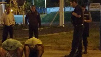 detienen a penitenciarios con elementos robados