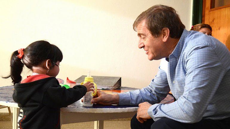 Tortoriello puso en marcha los centros infantiles