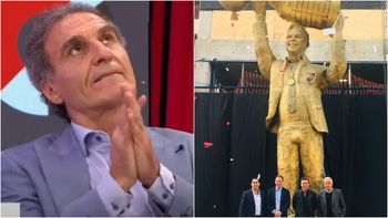 la letal opinion de oscar ruggeri sobre el bulto de la estatua de gallardo