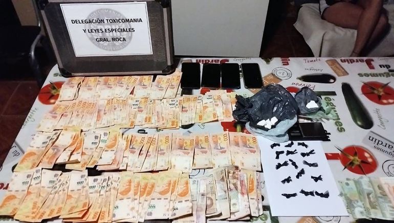 Desarticularon dos kioscos narco en el Alto Valle: hay tres detenidos