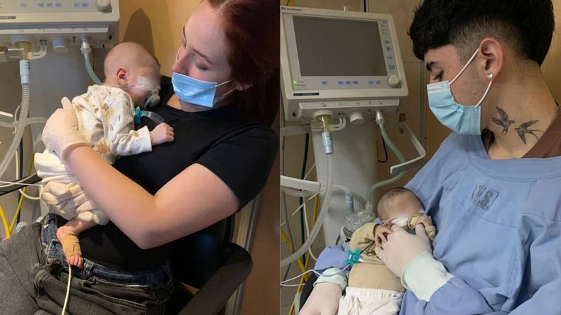 Un bebé está grave hace tres meses: lo sedaron cuando nació con fentanilo contaminado