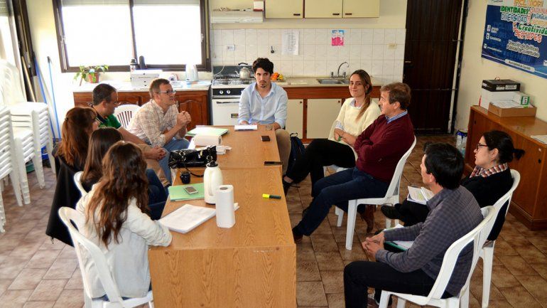 Tortoriello recibió esta semana a funcionarios de Nación para coordinar la apertura de la escuela de oficios para evitar la reincidencia de los ladrones.