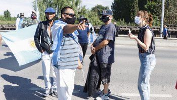 tension en los puentes por un corte total de veteranos